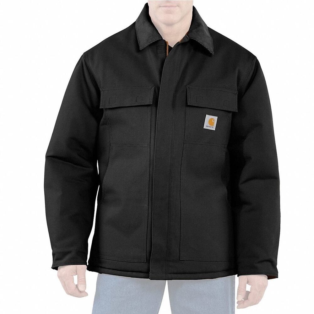 Carhartt C55 Extremes Men's Large Black Cold Weather Jacket Coat Size 2XL